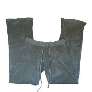 Juicy Couture sage green tracksuit pants